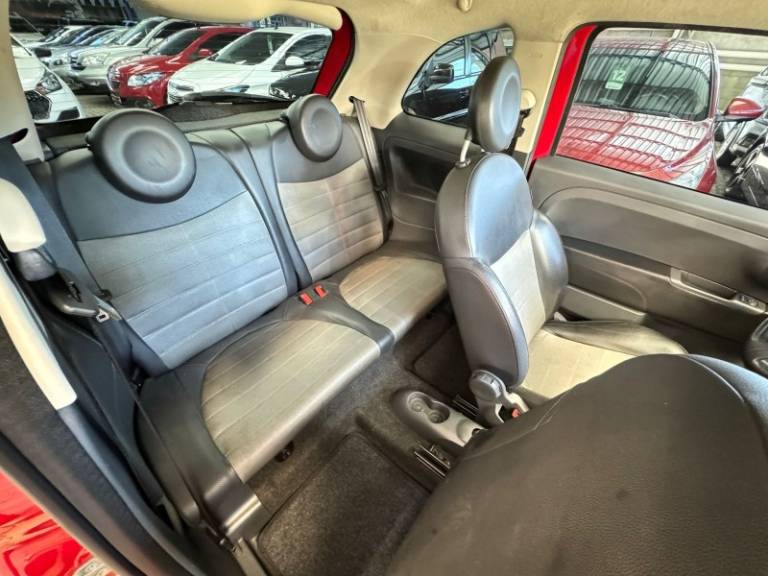 FIAT - 500 - 2010/2010 - Vermelha - R$ 37.000,00