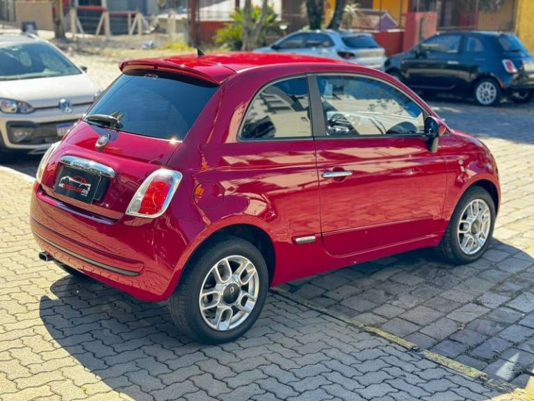 FIAT - 500 - 2010/2010 - Vermelha - R$ 37.000,00