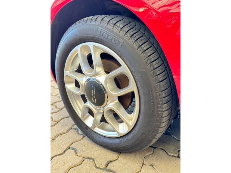 FIAT - 500 - 2010/2010 - Vermelha - R$ 37.000,00