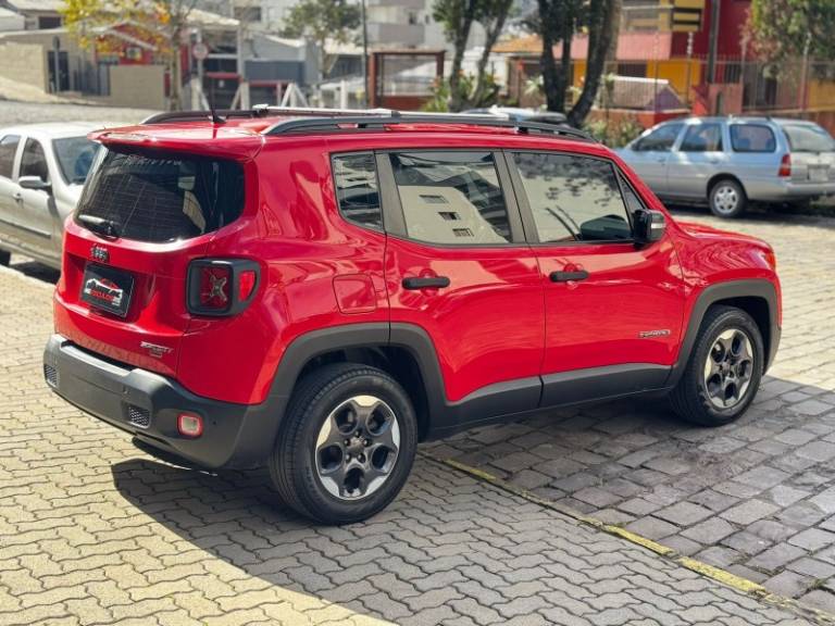 JEEP - RENEGADE - 2015/2016 - Vermelha - R$ 69.500,00