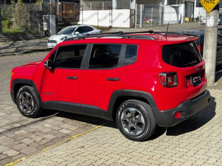 JEEP - RENEGADE - 2015/2016 - Vermelha - R$ 69.500,00